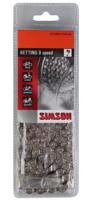 Simson fietsketting derailleur 9 - 116 schakels - 1/2"x 5/64" - zilver - thumbnail