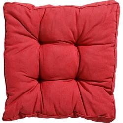 Florance kussen 47X47 Panama brick red