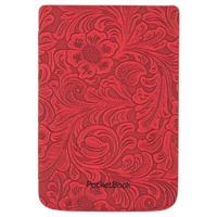 PocketBook Comfort - Red Flowers E-reader hoesje Rood - thumbnail