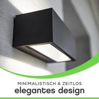 Lutec Wandlamp designGemini antraciet - 5189120118 - thumbnail