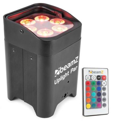 BeamZ BBP96 verticale LED par op accu RGBWA+UV BeamZ BBP96 verticale LED par op accu RGBWA+UV
