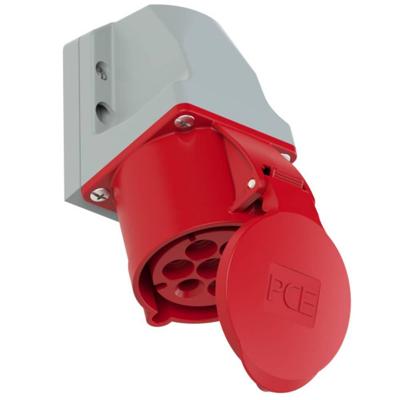 PCE 127-6v CEE-wandcontactdoos 32 A 7-polig 400 V 1 stuk(s)