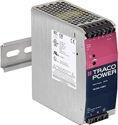 TracoPower TIB 240-124EX DIN-rail netvoeding +24.0 V/DC 10000 mA 240 W Aantal uitgangen: 1 x Inhoud: 1 stuk(s)