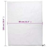 Plantenhoezen met trekkoord 4 st 70 g/m 0,8x1 m - thumbnail