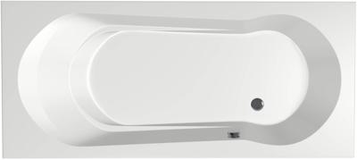 Xenz Cuba Duobad - 180x80x51 - afvoer Midden - acryl - wit 6828-01