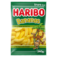 Haribo Bananas 240 g bij Jumbo - thumbnail