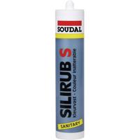 Soudal Silirub S Siliconenkit Kleur (specifiek): Zwart 300 ml - thumbnail