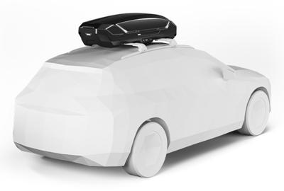 THULE dakkoffer "motion 3 sport" roof box motion 3 sport glossy black