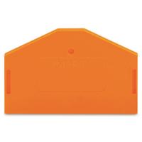 WAGO 280-313 Afsluit- en scheidingsplaat Oranje 100 stuk(s) - thumbnail