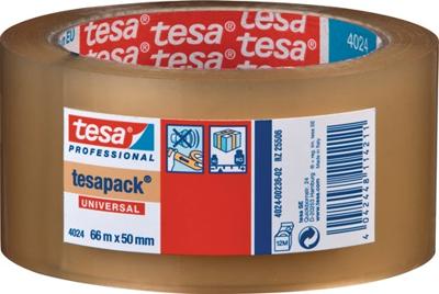 tesa UNIVERSAL 04024-00236-04 Pakband tesapack 4024 Transparant (l x b) 66 m x 50 mm 1 stuk(s) tesa UNIVERSAL 04024-00236-04 Pakband tesapack 4024 Transparant (l x b) 66 m x 50 mm 1 stuk(s)