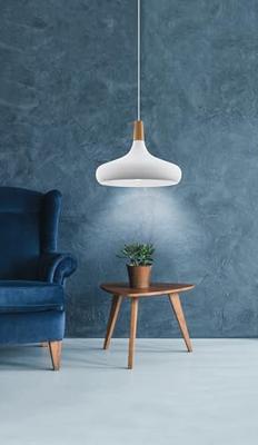 Eglo Moderne hanglampSabinar 40cm wit met houtbruin - 901179