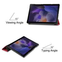 3-Vouw sleepcover hoes - Samsung Galaxy Tab A8 (2021) - Rood - thumbnail