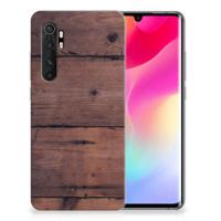 Xiaomi Mi Note 10 Lite | Bumper Hoesje | Old Wood - thumbnail