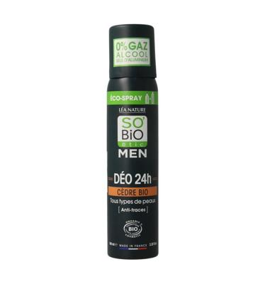 So Bio Etic For men deospray ceder 100 Milliliter