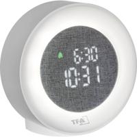 TFA Dostmann 60.2047.02 Daglichtwekker Kwarts Wit Alarmtijden 1 Sfeerverlichting - thumbnail