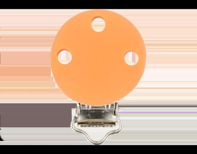 Siliconen speenklem Licht Oranje