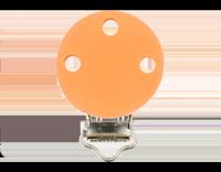 Siliconen speenklem Licht Oranje - thumbnail