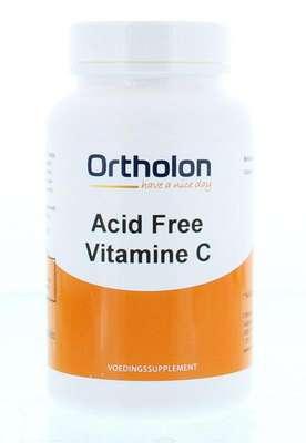 Ortholon Vitamine C acid free 90 Vegetarische capsules