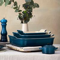 LE CREUSET - Aardewerk - Ovenschaal 26cm Deep Teal - thumbnail