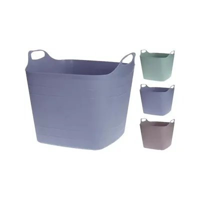 Emmer flexibel vierkant 15 liter