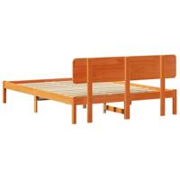 Bedframe Wasbruin 160 x 200 cm Massief grenenhout - thumbnail