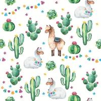 Duni servetten lamas 33x33cm - thumbnail
