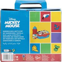 Picknickhouder met Fles Mickey Mouse CZ11277 380 ml 17 cm Plastic - thumbnail