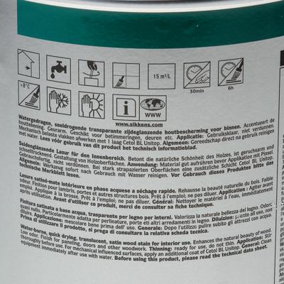 Cetol bl Decor lak 2.5l kleurl. zijdeglans