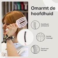 Olivia Garden Fingerbrush Pastel Pink Combo Medium 1Stuks - thumbnail