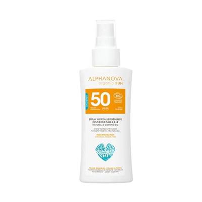 Alphanova Sun Sun bio hypoallergenic spray SPF50 organic 90 Gram