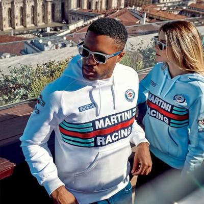 Herenhoodie Sparco Martini Racing Wit