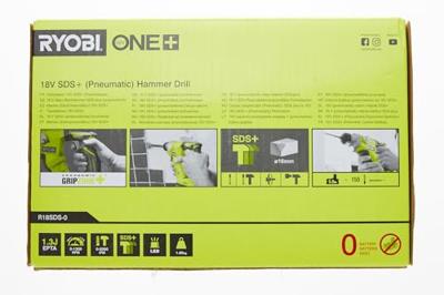 Ryobi R18SDS-0 18v accu SDS-plus boorhamer | One Plus | zonder accu&apos;s - 5133002305 - thumbnail