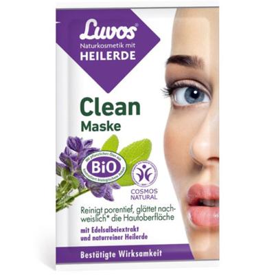 Luvos Crememasker clean 7.5ml 2 Stuks