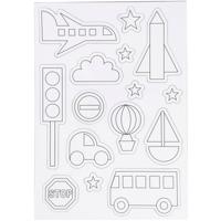 Creativ Company Kleur je eigen magneten - transport - thumbnail