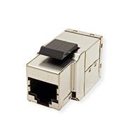 ROLINE RJ45 koppelstuk, Keystone, afgeschermd, Cat.6A (Class EA) - thumbnail