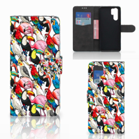 Huawei P30 Pro | Telefoonhoesje | Met pasjeshouder | Birds - thumbnail