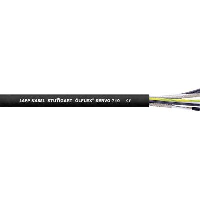 LAPP ÖLFLEX® SERVO 719 Servokabel 4 G 4 mm² + 2 x 1 mm² Zwart 1020074/500 500 m