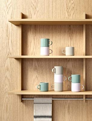 Stelton Bekers lichtgrijs 2 stuks