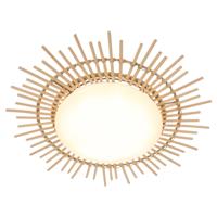 Anne Light & home Plafondlamp Aura Ø 50 Bamboe - wit - thumbnail
