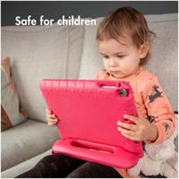 Accezz Kidsproof Backcover met handvat Samsung Galaxy Tab A9 Tablethoesje Roze - thumbnail