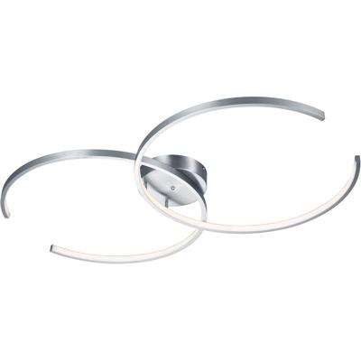 WiZ Smart LED Plafondlamp 34W - Dimbaar & Kleur Aanpasbaar - Mat Nikkel