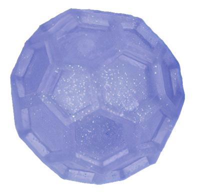 Toys Amsterdam Stuiterbal Pentagon Junior 6,5 Cm Rubber Paars