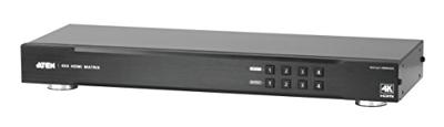 VanCryst 4 x 4 4K HDMI Matrix Switch VM0404HA - Video/audio-schakelaar - desktop, rack-uitvoering