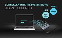 i-tec Netzwerkkarte Netwerkadapter 10 / 100 / 1000 MBit/s USB-C - thumbnail