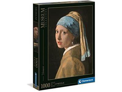 Clementoni legpuzzel vermeer girl with pearl earring, 1000st.