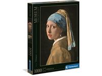 Clementoni legpuzzel vermeer girl with pearl earring, 1000st. - thumbnail