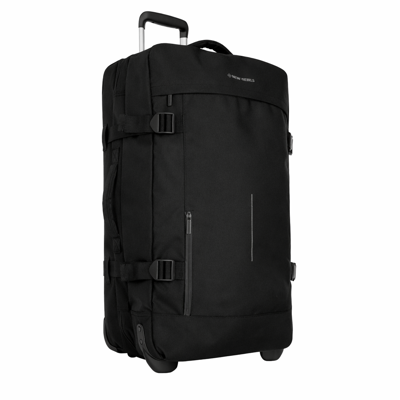Gassaway Trolley Large | XXL Reiskoffer 73L - Lichtgewicht Koffer met Dubbele Wielen - 70x39x27 cm Zwart