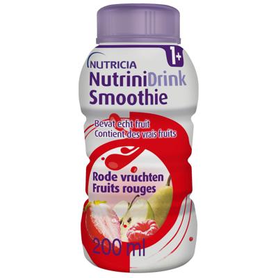 Nutrinidrink Smoothie Rode Vruchten Flesje 200ml