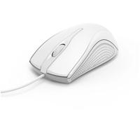 Hama optische muis met 3 knoppen mc-200 met kabel wit - thumbnail