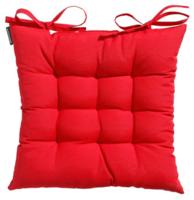 Madison zitkussen toscane panama rood 46 x 46 cm - thumbnail